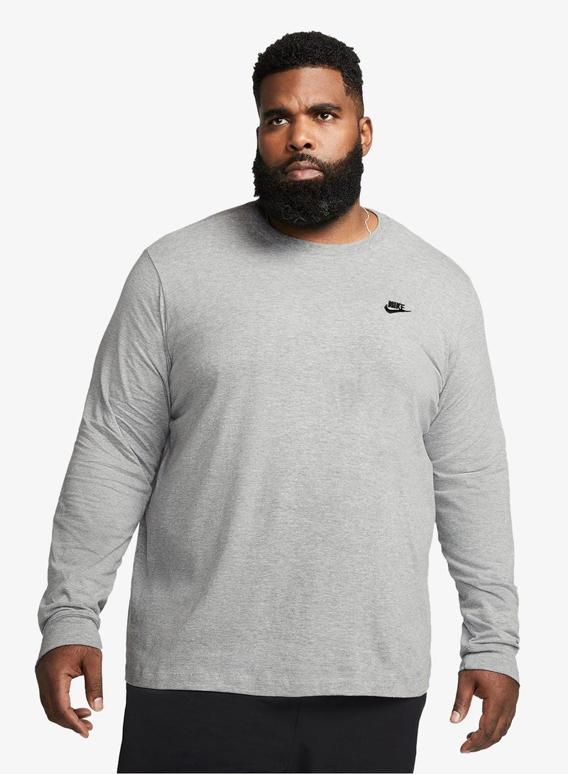 نايكي تيشيرت قطني باكمام طويلة - Image 1